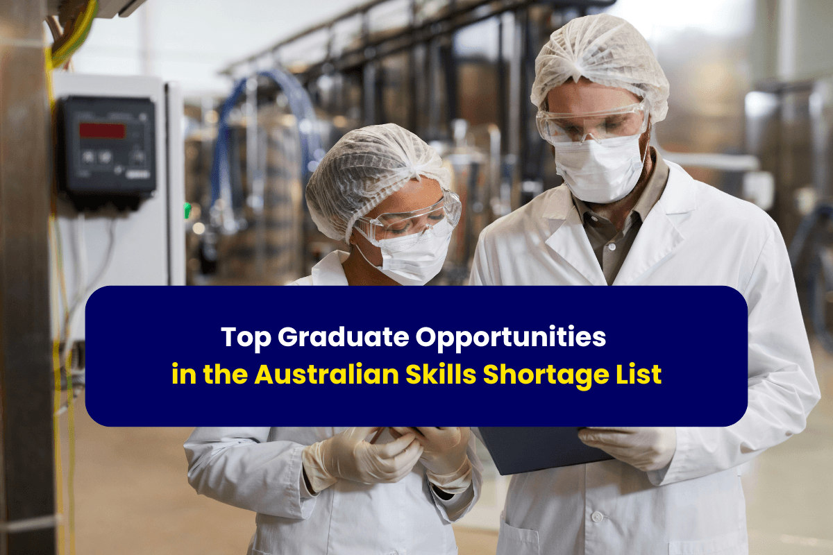Top Graduate Opportunities in the Australian Skills Shortage List