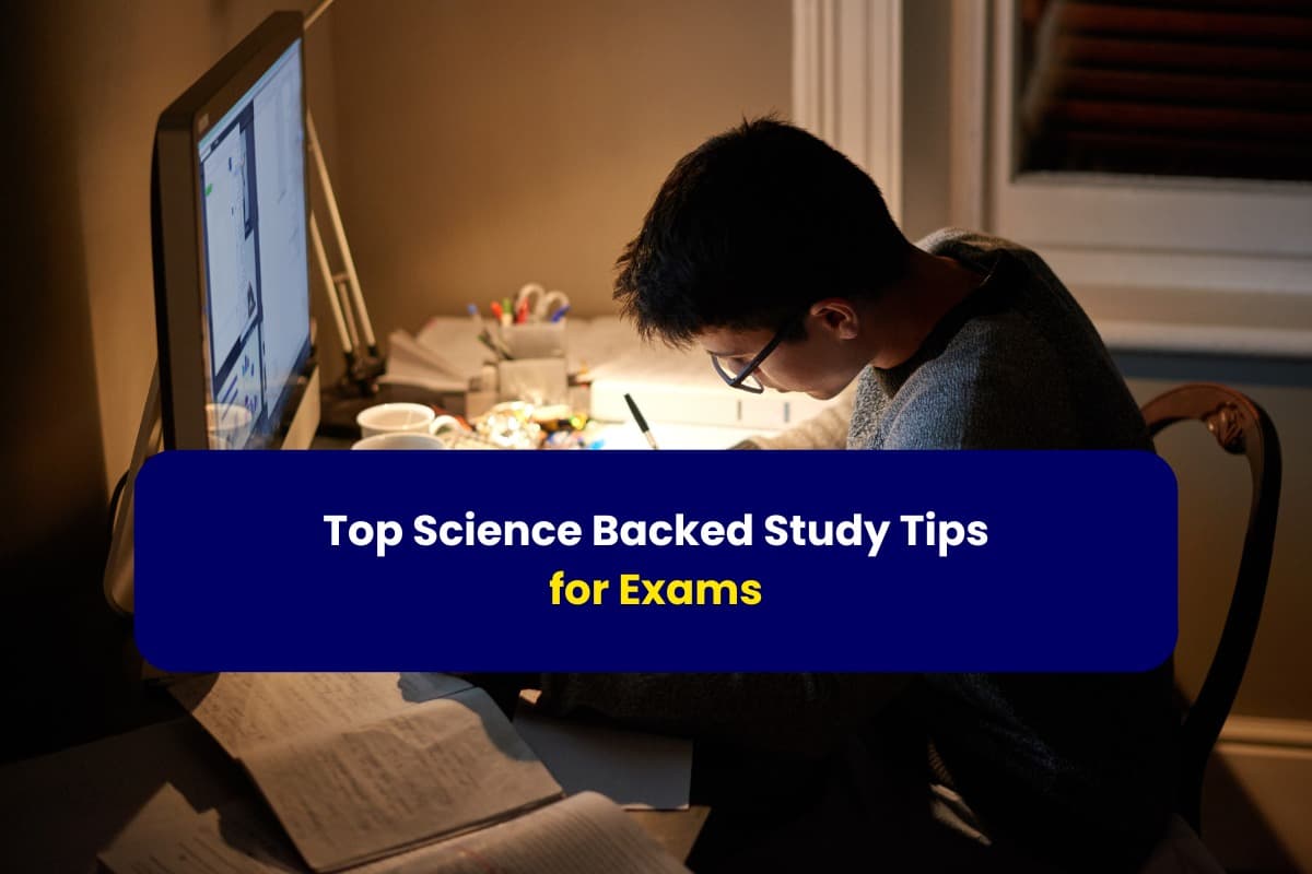 Top Science Backed Study Tips for Exams-with Gradstar