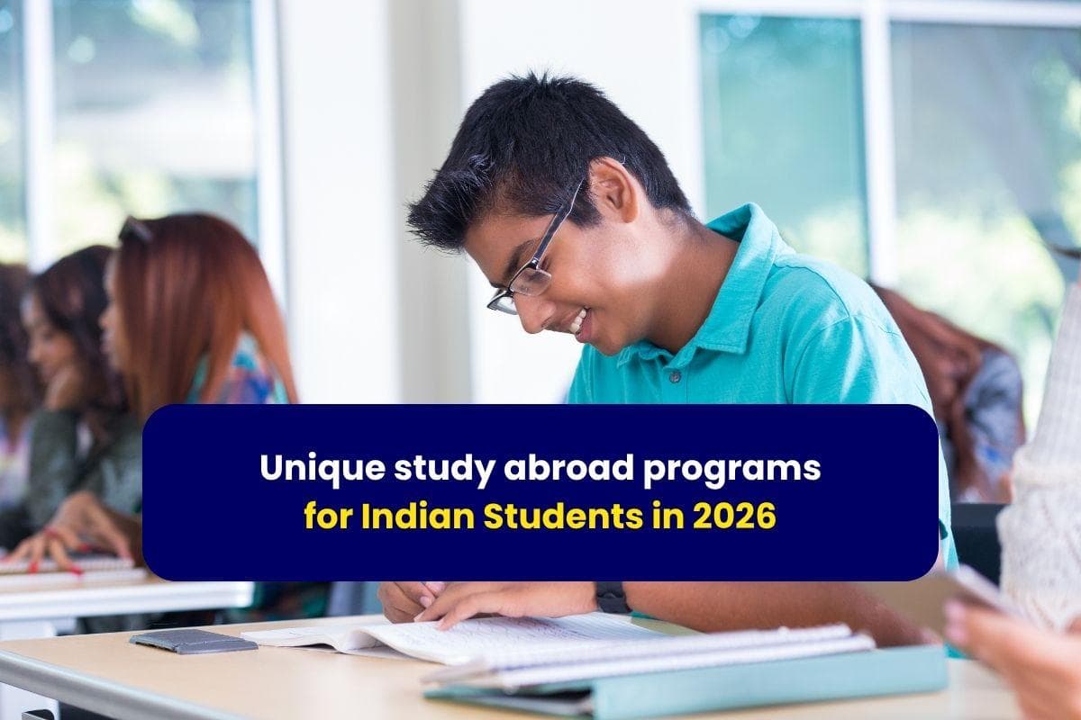 "Unique study abroad programs for Indian Students in 2026- with Gradstar"