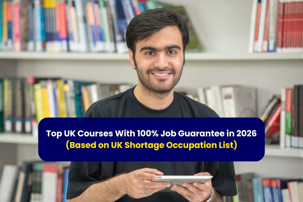 "Top UK Courses wit 100% Job Guarantee in 2026 (Based on UK Shortage Occupation List)-with Gradstar"