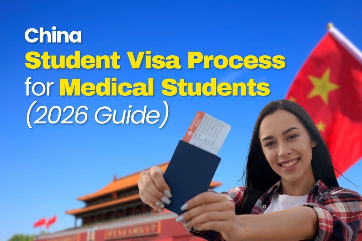 china student visa for medical students from India