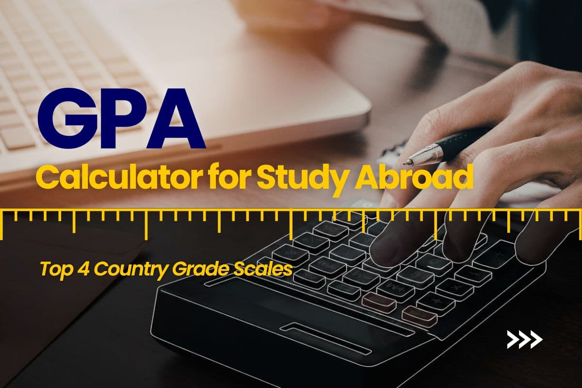 Students are using a GPA calculator tool to apply for studying abroad