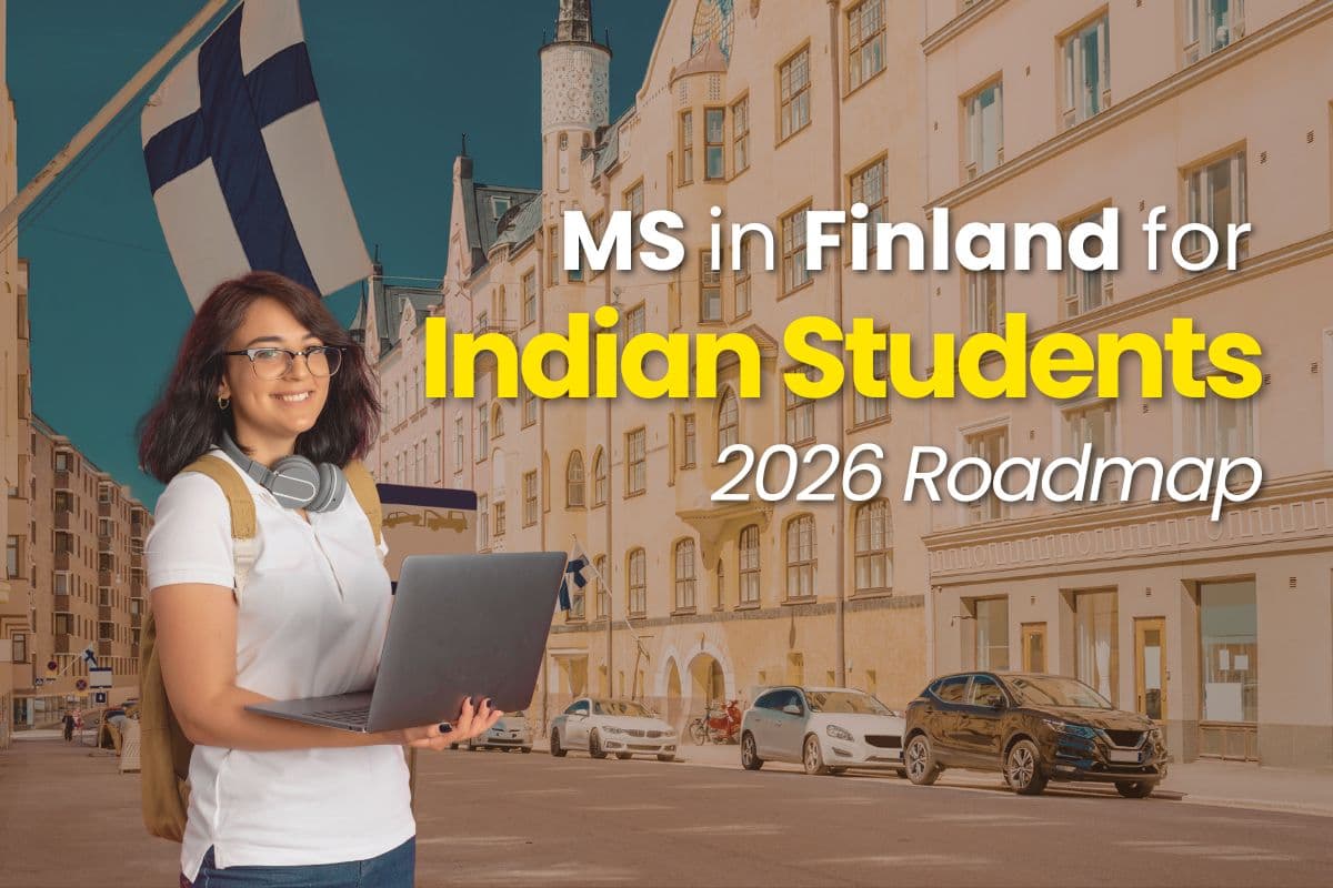 an international student studying MS in Finland