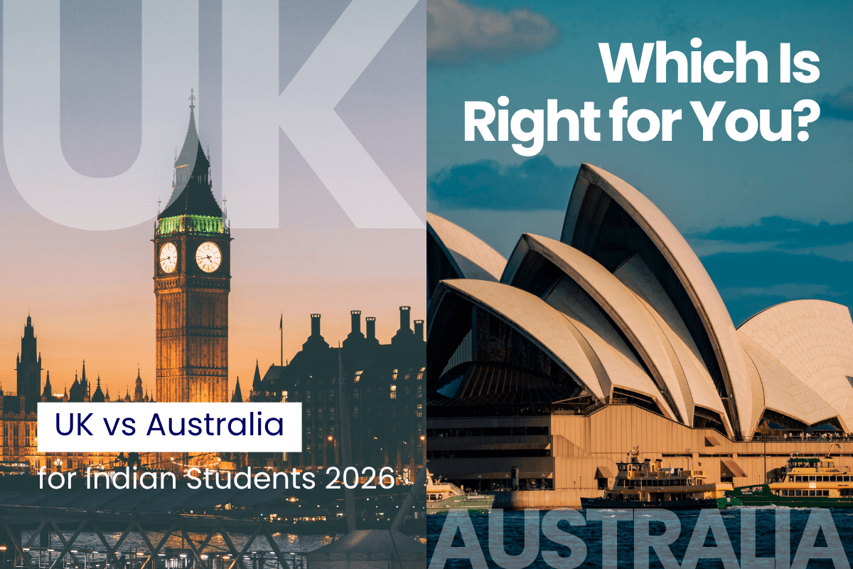 Study in uk or study in Australia compared side by side with the iconic places