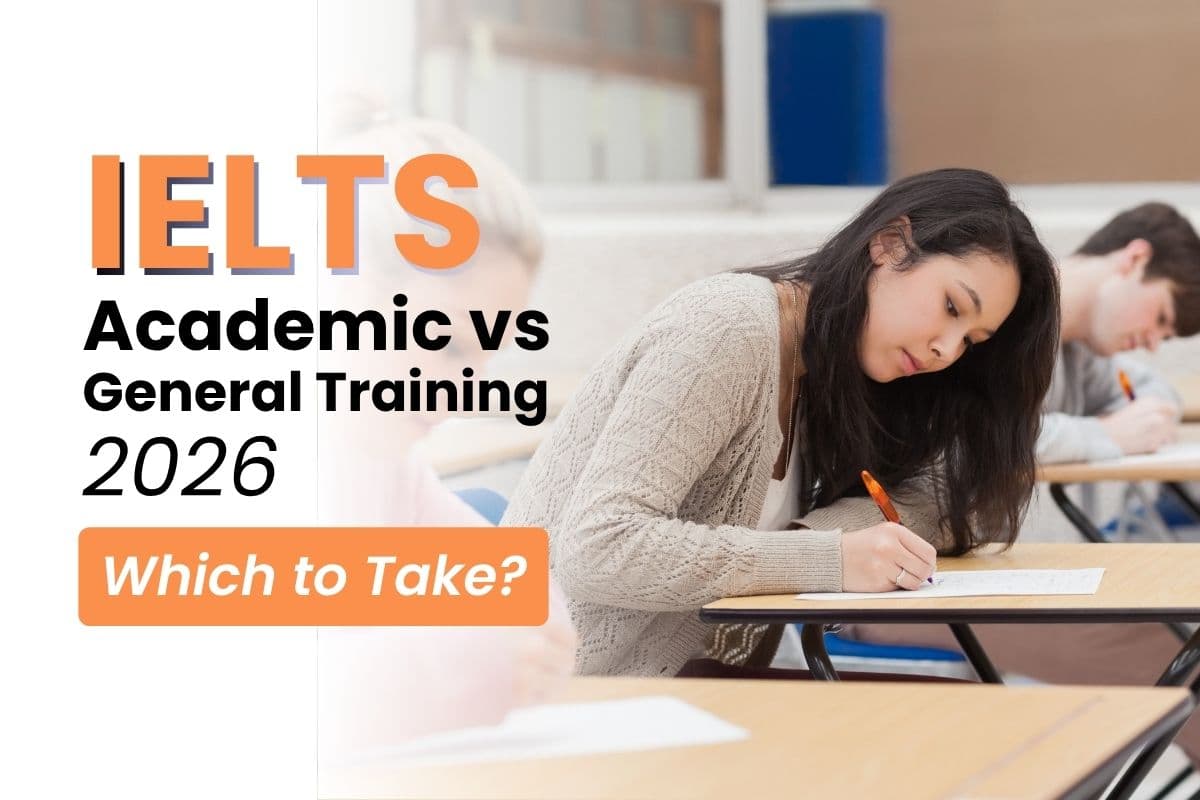 students are taking IELTS academic exams