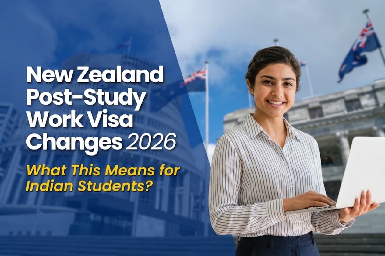 An Indian student is looking for New Zealand Post-Study work visa