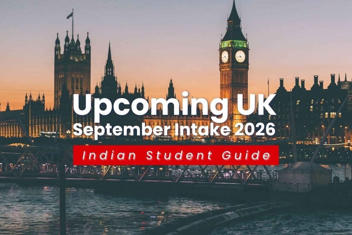 uk september intake 2026 for Indian students