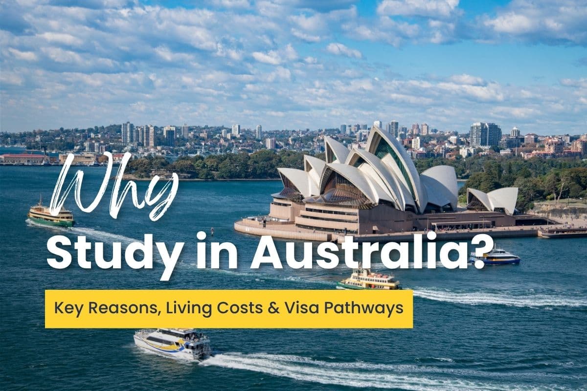 showing Australia's beautiful locations to explain why study in Australia