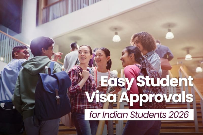 Indian students getting student visa approvals