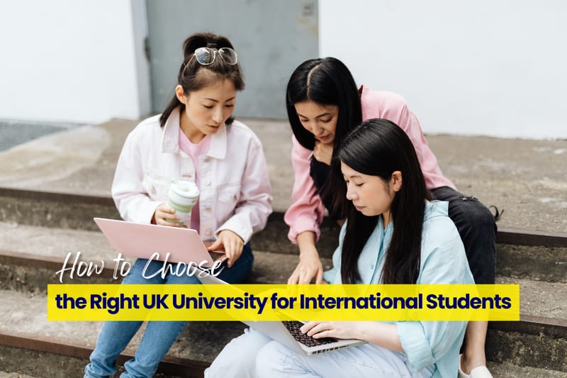 Indian student comparing UK universities and courses
